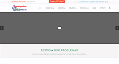 Desktop Screenshot of desentupidorabonanza.com.br
